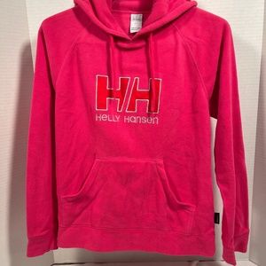 HELLY HANSEN FLEECE SWEATSHIRT RED size small